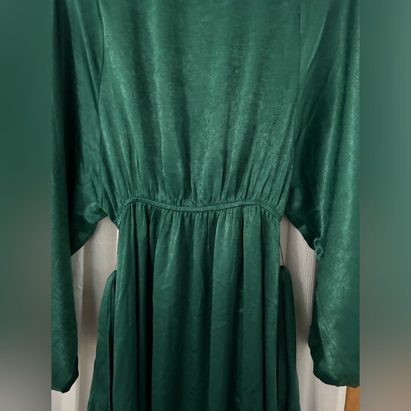 satin maxi dress - Picture 2 of 5